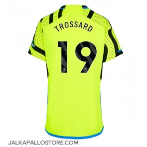 Arsenal Leandro Trossard #19 Vieraspaita Naisten 2023-24 Lyhythihainen